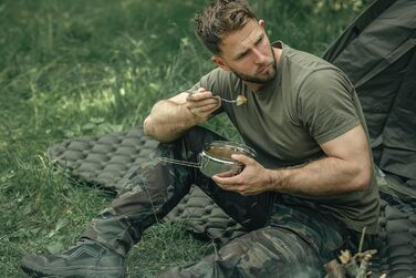 Двоспальний матрац 186x116 см Olive - Надлегкий складаний килимок для сну для кемпінгу, водонепроникна подушка для сидіння на вулиці, термокилимок для походів, двоспальний Olive