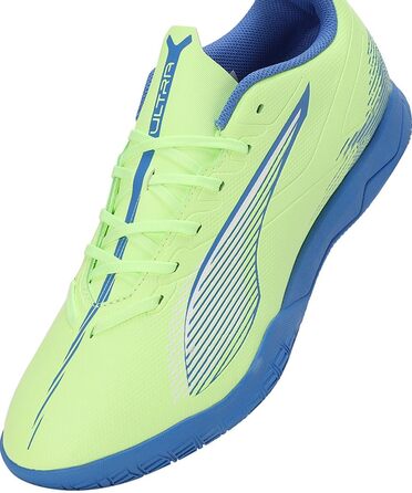 Футбольні бутси Puma Unisex Kinder Ultra 5 Play ItSoccer 40 EU Fizzy Apple Puma White Bluemazing