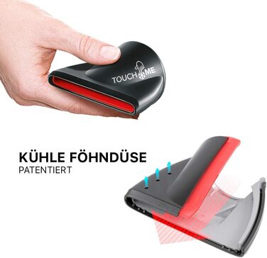 Професійний фен, компактний, легкий і тихий фен, цифровий двигун, регульована температура, іонна функція, 2200 Вт, швейцарське вир