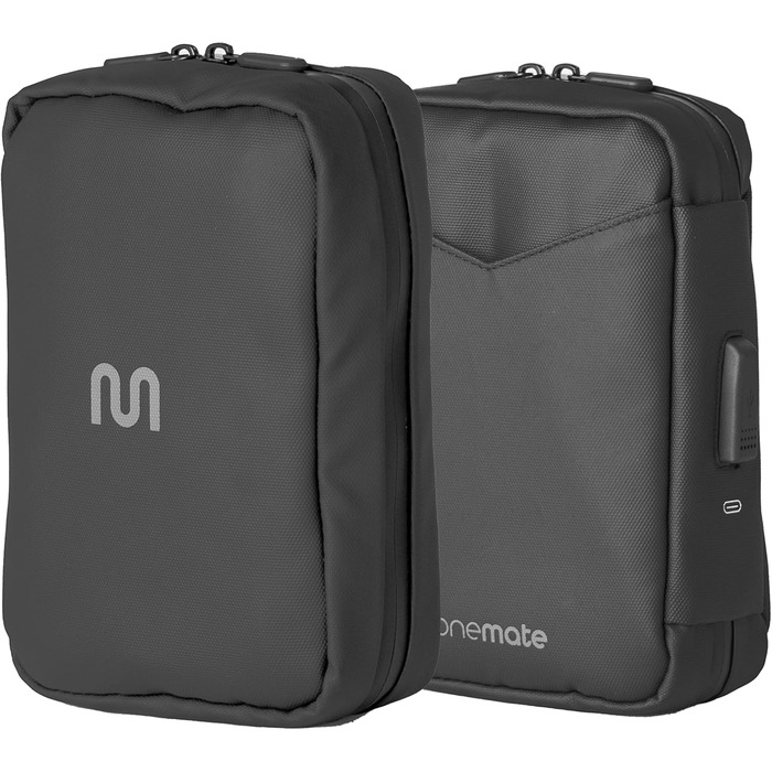 Водонепроникна сумка для кабелів onemate для батарейок, кабелів, блоків живлення і т.д. - Організатор для електронних предметів з
