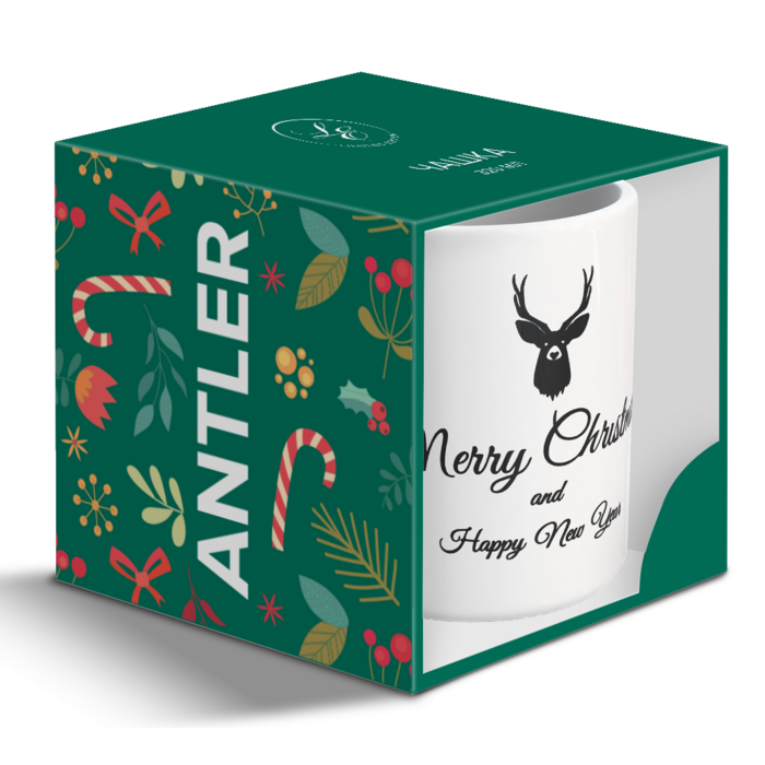 Чашка 320 мл NY Antler Black Limited Edition