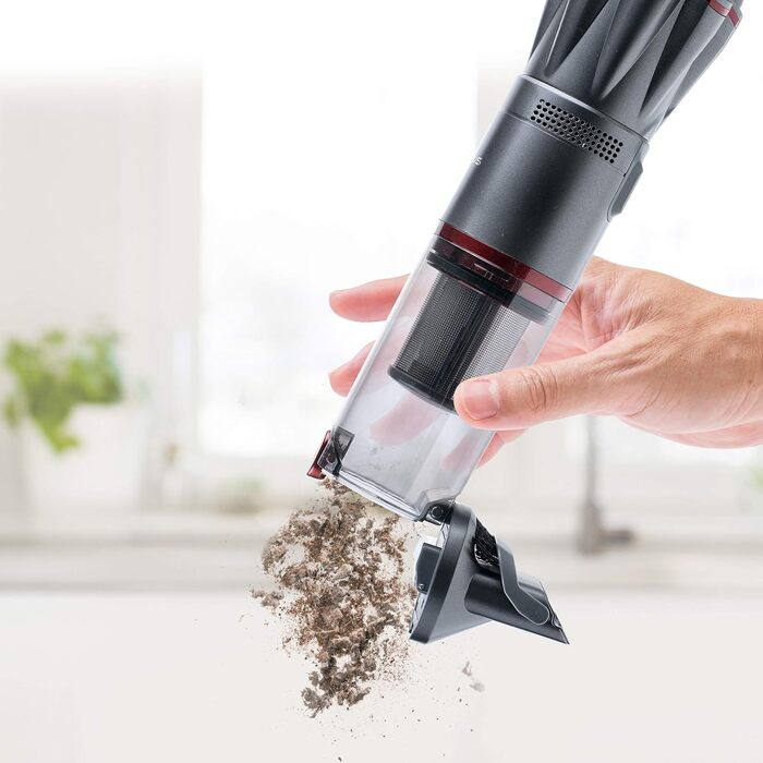 Ручний пилосос, ПП, нержавіюча сталь, антрацит, 28178