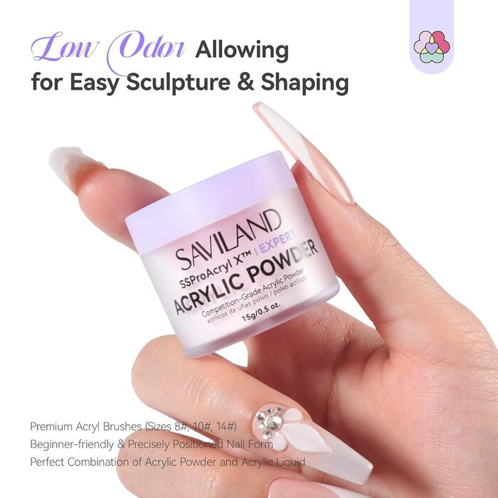 Стартовий набір для манікюру Saviland (8 шт.)