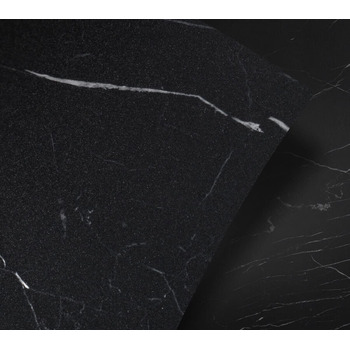 Мармур Resimdo Premium (Nero Marquina, 0,5 м x 1,22 м) Клейка плівка для плитки Меблева плівка Стандартна антибактеріальна водонепроникна міцна знімна