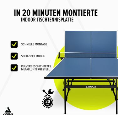 Тенісний стіл JOOLA Inside 13, синій