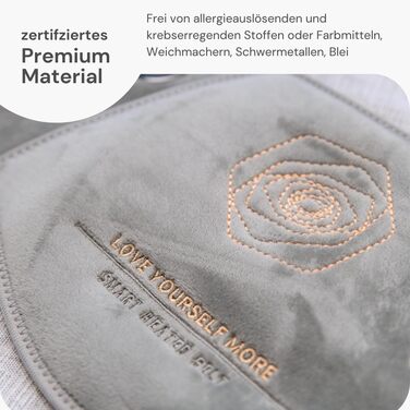 Розумний нагрівальний пояс для нижньої частини живота, живота та спини Інфрачервоне тепло Сертифікований матеріал (без хрому, свинцю, кадмію) Зовнішній зарядний пристрій ємністю 5000 мАг Розроблено в Німеччині Маленький розмір 60-90 см