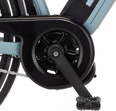 Електричний велосипед для чоловіків та жінок, розмір рами 43 см, 688 Втгод, двигун із середнім приводом 65 Нм, акумулятор 36 В 43 см - 688 Втгод CITA 2404, 2404 Active