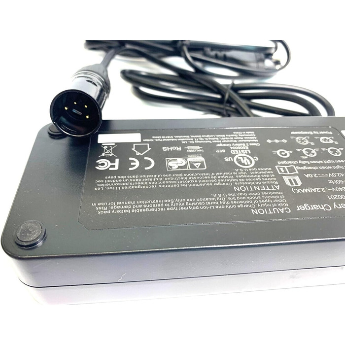 Зарядний пристрій Enerpower Li-Ion 36V замінює Derby Cycle Impulse 2A -XLR-4 для Kalkhoff