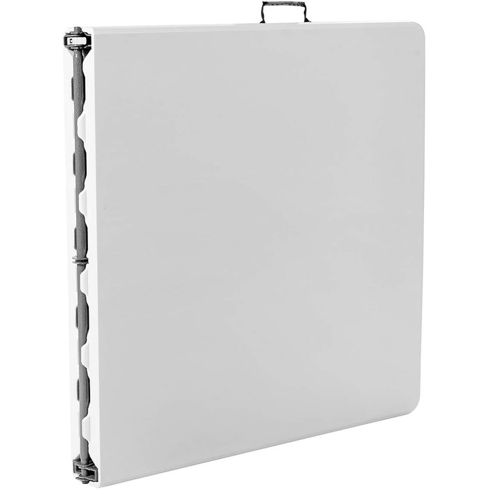 Складаний фуршетний стіл COSTWAY 153x74 см, розкладний стіл з ручкою для перенесення, стіл для вечірок, пластиковий кемпінговий стіл, садовий стіл для саду, тераси та балкону