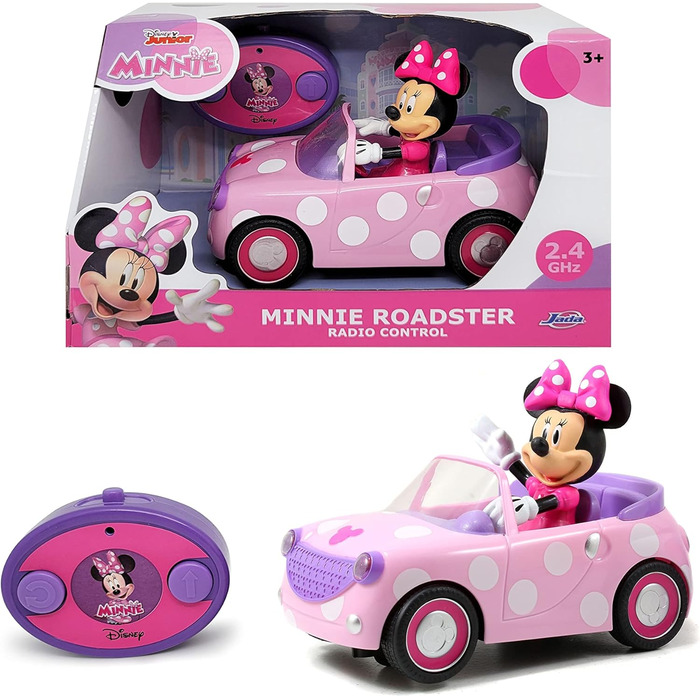 Дитяча машинка на радіоуправлінні, машинка Disney Minnie Mouse