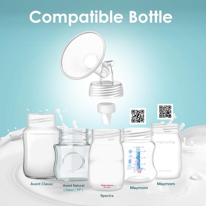 Міліметровий фланець і качкодзьобовий клапан, сумісний з Maymom, для Spectra S1 Spectra S2, молоковідсмоктувач Spectra S2, неоригі