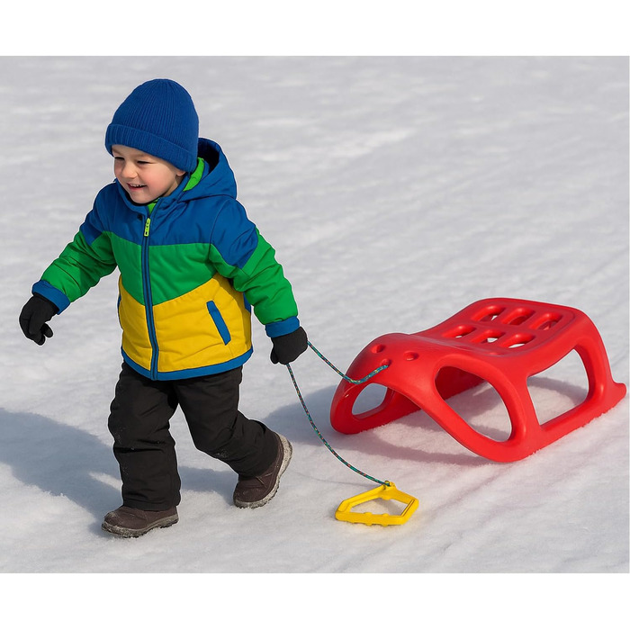Санки Prosperplast Little Seal Sledge, дитячі, червоні, 2 кг