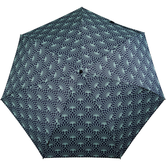 Складна парасолька Knirps Slim Duomatic з автоматичним відкриттям/закриттям із захистом від ультрафіолету Renature - Зелений Renat