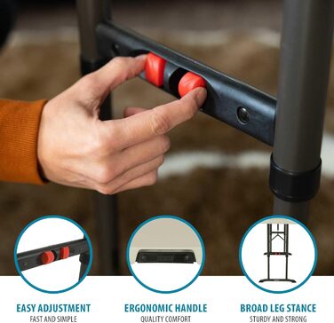 Складаний стіл Lifetime 80387, 1,22 м, регульований, мигдалеподібний