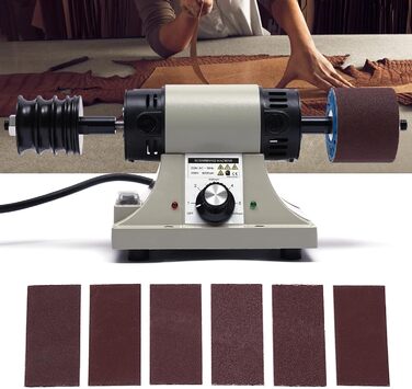 Електрична машина для полірування шкіри Потужність 350 Вт 0-8000 об/хв Підходить для шкіри рослинного дублення Портативний і простий у використанні