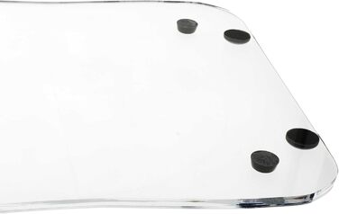 Розсувна дошка vhbw, сумісна з кухонним комбайном Kenwood Cooking Chef XL - Акрилове скло, 34,2 x 29 см