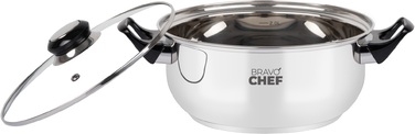 Каструля Bravo Chef 18 см (1.6 л) з бакелітовими ручками (6811077)