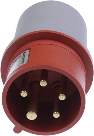 Випробувальний адаптер CEE 16A / 32A Трифазний випробувальний адаптер для вимірювання напруги, безпечний випробувальний інструмент для промисловості та технічного обслуговування (16 А, CEE 5P) 16 А CEE 5P