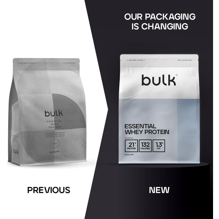 Протеїновий порошок Bulk Essential Whey Protein, ваніль, 2,5 кг