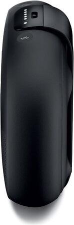 Колонка маленька портативна, водонепроникна колонка з мікрофоном, чорна Black Single