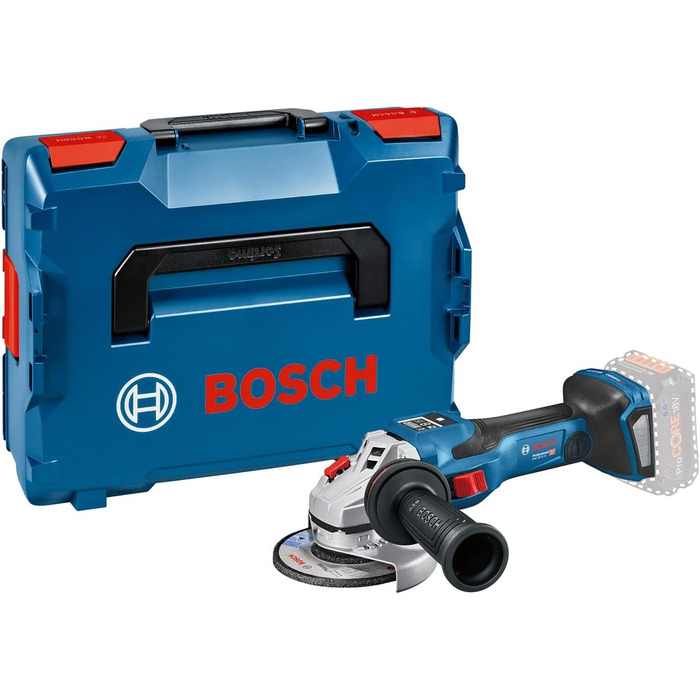 Кутова шліфувальна машина Bosch Professional 18 В System BITURBO GWS 18V-15 SC (вкл. монтажний фланець, захисний кожух, додаткова
