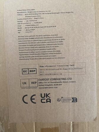 Дитячі ходунки з колесами, активний центр з безшумними колесами, захист від перекидання, регулювання висоти у 5 напрямках, складані, дитячі ходунки (Китай, сірий) Китай сірий