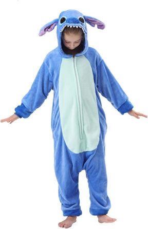 Кігурумі Стіч, фланель, костюм-комбінезон 4–5 років