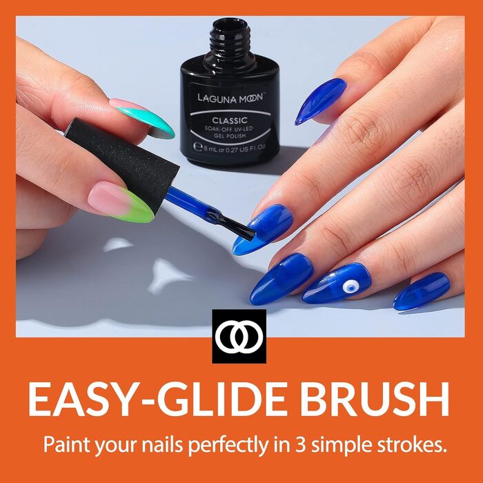 Набір гель-лаків Lagunamoon (25 елементів)