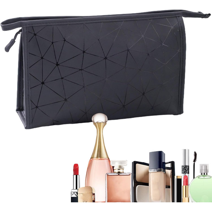 Косметичка для зберігання косметики, органайзер для макіяжу, портативна косметичка, велика косметичка, косметичка з відділеннями,
