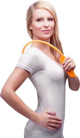 Масажер для шиї MassageFee і масажер для тригерних точок для зняття фасцій і напруги l Для болю в шиї, головного болю та болю в плечах