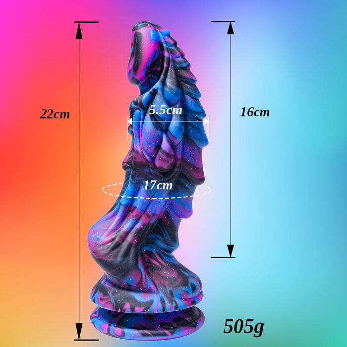 Реалістичний фалоімітатор 22 см, анальний фалоімітатор, товстий, потужна присоска, гра без використання рук, силіконова анальна пробка-монстр, масажер простати, вагінально-анальна гра для жінок, секс-іграшка для пар-початківців Magic