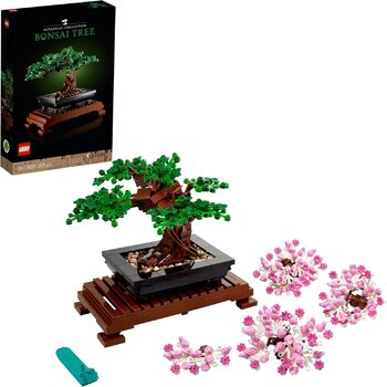 Конструктор LEGO Botanicals Bonsai Tree Set 10281, 878 деталей, декоративне бонсай
