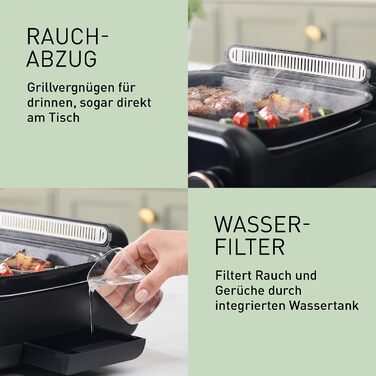 Мультипіч-гриль Panasonic NF-GM600 6-в-1 електрогриль, планча, тушкування, slow cook, BBQ та пароварка, 1400 Вт, 40250 C, 9 авторежимів, 6 антипригарних панелей, система відведення диму, 6 аксесуарів