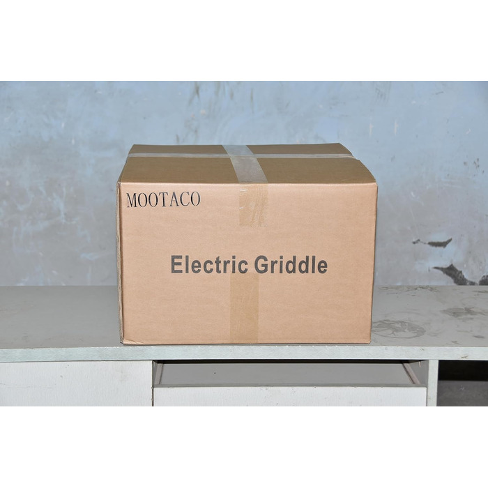 Електрична гладка сковорода, професійний гастроелектричний гриль Електрична плита для гриля з чавунною поверхнею гриля 35.5 x 30 см 1500 Вт для ресторанів, кухні, комерційних, побутових тощо. 36 x 38 x 20 см