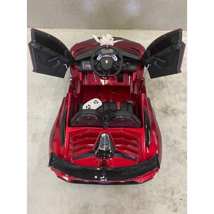 Дитячий електромобіль Lamborghini Aventador - Ліцензійний - RC, 2.4 Ghz пульт дистанційного керування - Дитячий автомобіль - плавн