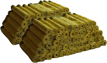 Жовтий пакет *Вигідний набір* (100 рулонів 1300 пакетів) - 2 коробки по 50 рулонів кожна, по 650 жовтих пакетів