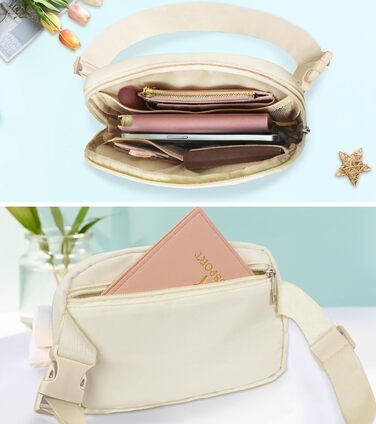 Маленька сумка на пояс з нашивкою з ініціалами, регульований ремінець для жінок, підлітків, дівчат, бігу, подорожей, спортзалу, по