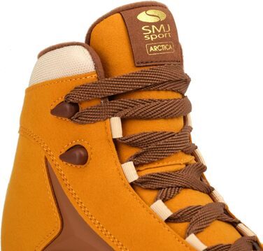 Жіночі ковзани SMJ Arctica, взуття для фігурного катання, класична замша, коричневий колір Розміри 37, 38, 39, 40, 41