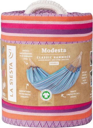 Класичний подвійний гамак з органічної бавовни Double Flamingo