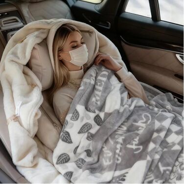 Подарунки для дівчини м&39яка ковдра 150 x 200 см - обіймальна ковдра для жінок та чоловіків, подарунки для найкращої подруги, сестри, колеги, мами, коханих - на дні народження, Різдво, річниці. Сіра обіймальна ковдра 150 x 200 см