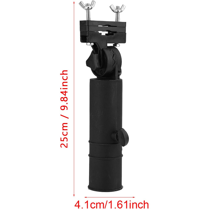 Рулон для парасольки Fauitay, Рулонний кронштейн для парасольки, Тримач для парасольки, Універсальна регульована підставка для парасольки Роллер Тримач для коляски Кронштейн для парасольки Парасолька Парасолька