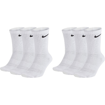 Шкарпетки для тренувань Nike Unisex Everyday Cushioned Crew (3 пари) розміри 38-42, білі