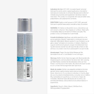 Змазка System JO H2O 60 мл без парфумів 60 мл (1 упаковка)