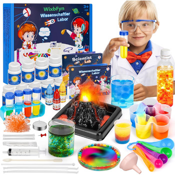 Набір для експериментів MYJ668-H WixbFyn, 56 дослідів для дітей