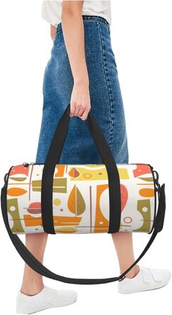 Сумка-дафл для подорожей та спорту в стилі середини століття Herbst Herren (чоловіча) для ручної поклажі, на вихідні, або на ніч