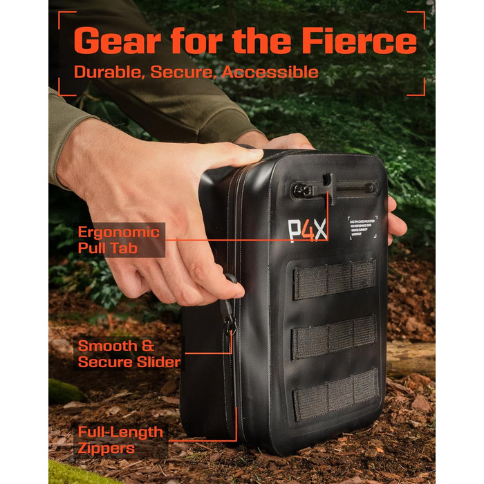 Водонепроникний чохол Molle - кріпиться до рюкзаків та ременів - ідеальний EDC-чохол-органайзер для медичного обладнання, ліхтаря,