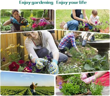 Набір садового інструменту 5 в 1 лопатка, секатор, граблі, розпилювач води та сумка для зберігання