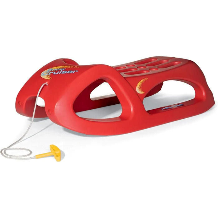 Іграшка для катання RollyToys Snow Cruiser (від 3 років, червоний, дуже стійкий, зі сталевими поручнями, санки, іграшка для катання) 200122 Red Cruiser