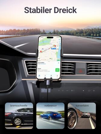 Тримач для мобільного телефону автомобільний тримач для мобільного телефону автомобільний вентиляційний гравітаційний тримач для м