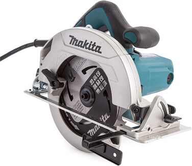 Циркулярна пила Makita HS7611J, 1600 Вт, 240 В, синя, 190 мм одинарна